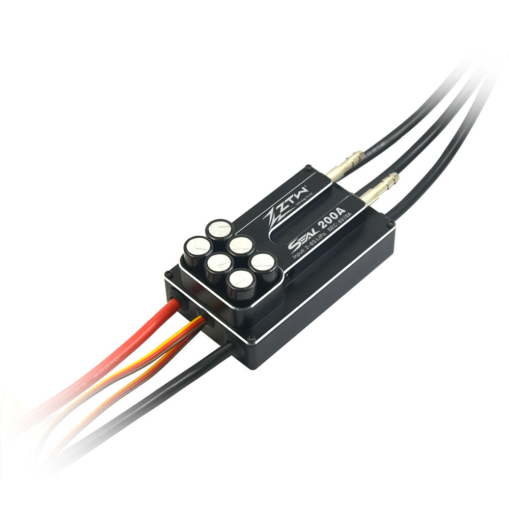 ZTW Seal 200A ESC 3-8S For RC Boat