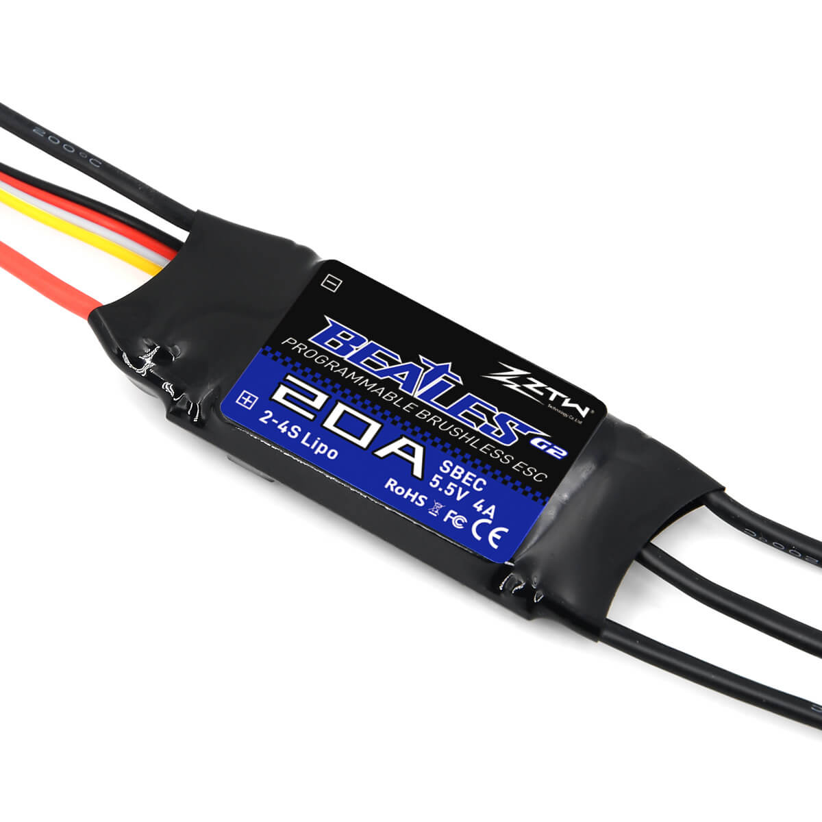 ZTW Beatles G2 20A ESC 2-4S SBEC For RC Airplane Fixed-wing