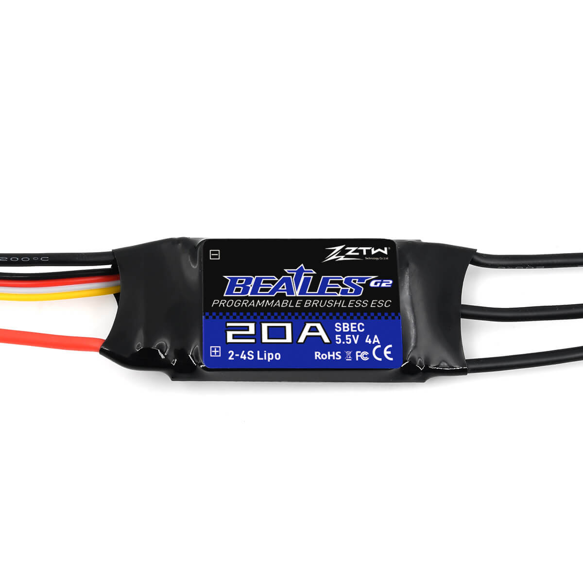 ZTW Beatles G2 20A ESC 2-4S SBEC For RC Airplane Fixed-wing