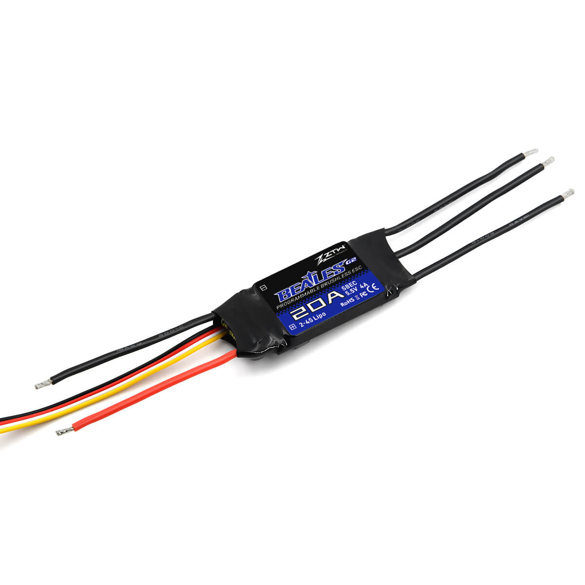 ZTW Beatles G2 20A ESC 2-4S SBEC For RC Airplane Fixed-wing