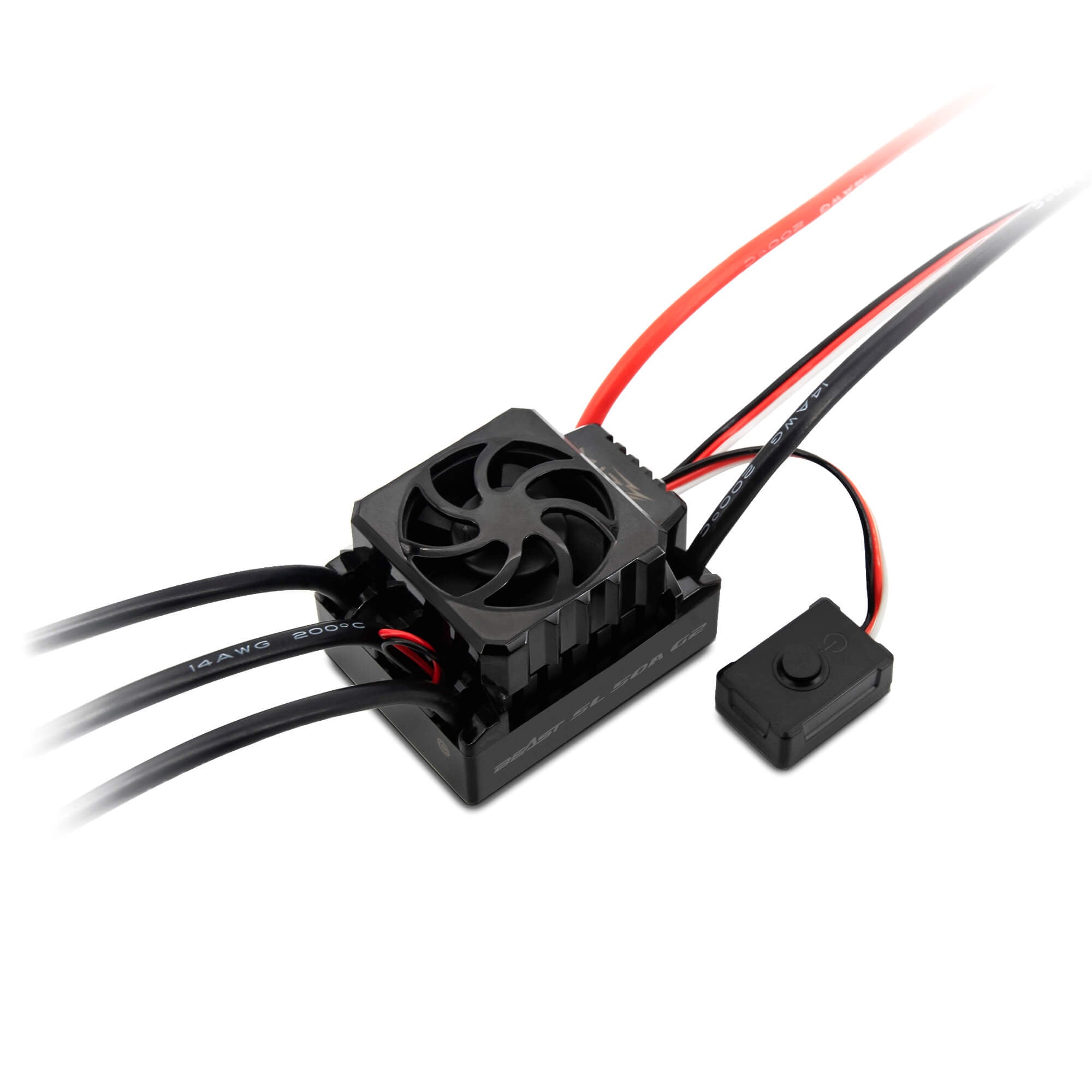 ZTW Beast G2 50A ESC 2-3S Sensorless For 1/10th RC Car RTR