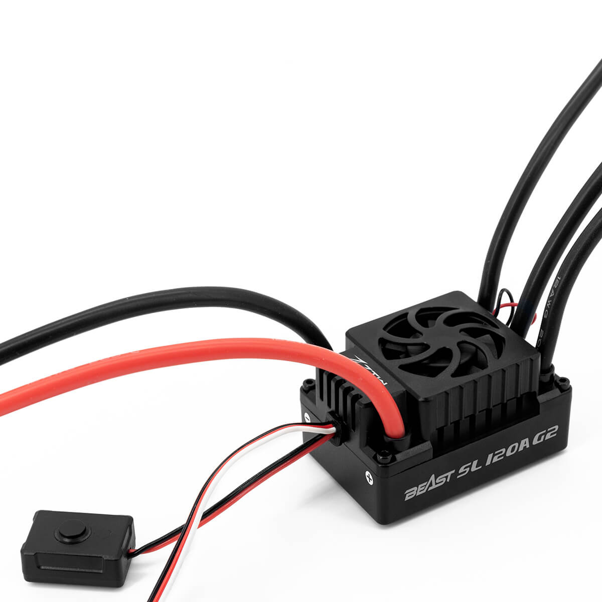 ZTW Beast G2 120A ESC 2-4S Sensorless For 1/10th RC Car SCT