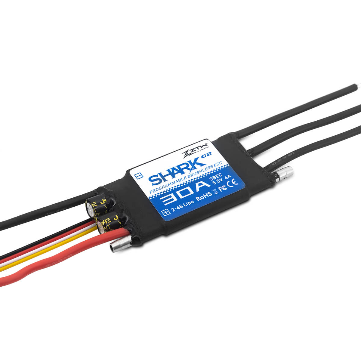 ZTW Shark G2 30A ESC 2-4S For RC Boat