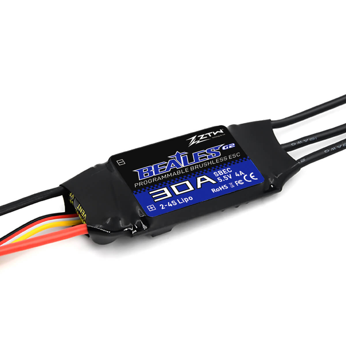 ZTW Beatles G2 30A ESC 2-4S SBEC For RC Airplane Fixed-wing