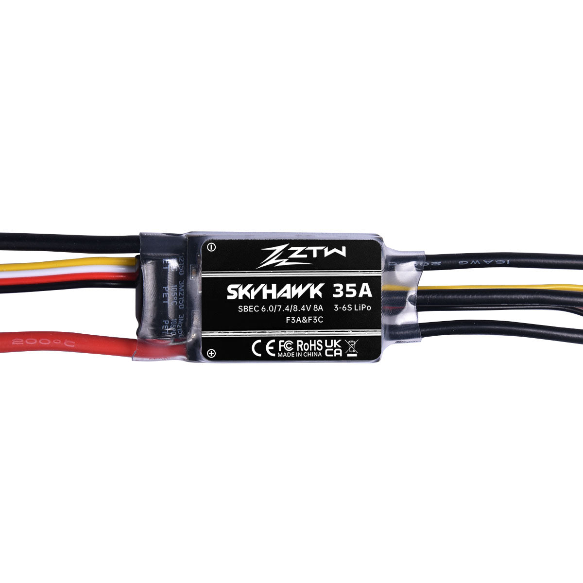 ZTW Skyhawk 35A ESC 3-6S SBEC For RC Helicopter