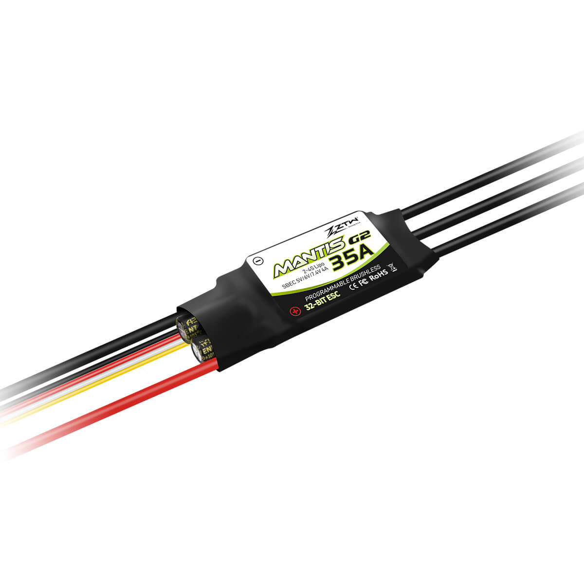 ZTW Mantis G2 35A ESC 2-4S SBEC For RC Airplane Fixed-wing