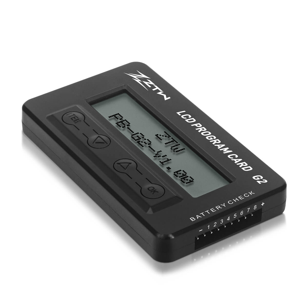 ZTW Multifunctional LCD Program Card G2 Servo Tester Battery Voltmeter