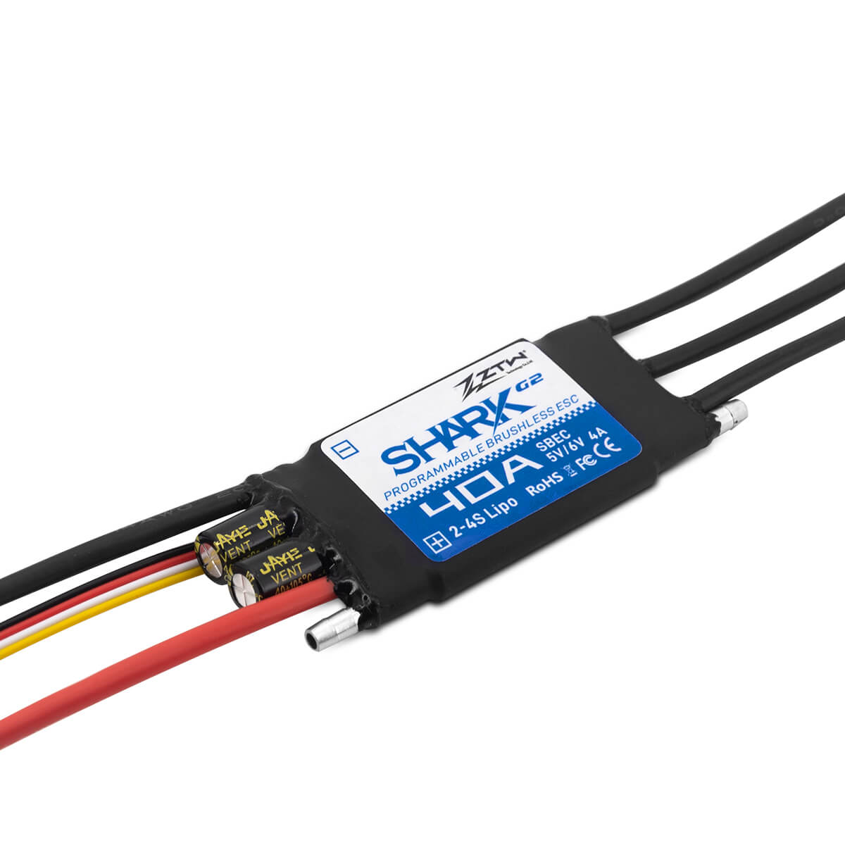 ZTW Shark G2 40A ESC 2-4S For RC Boat