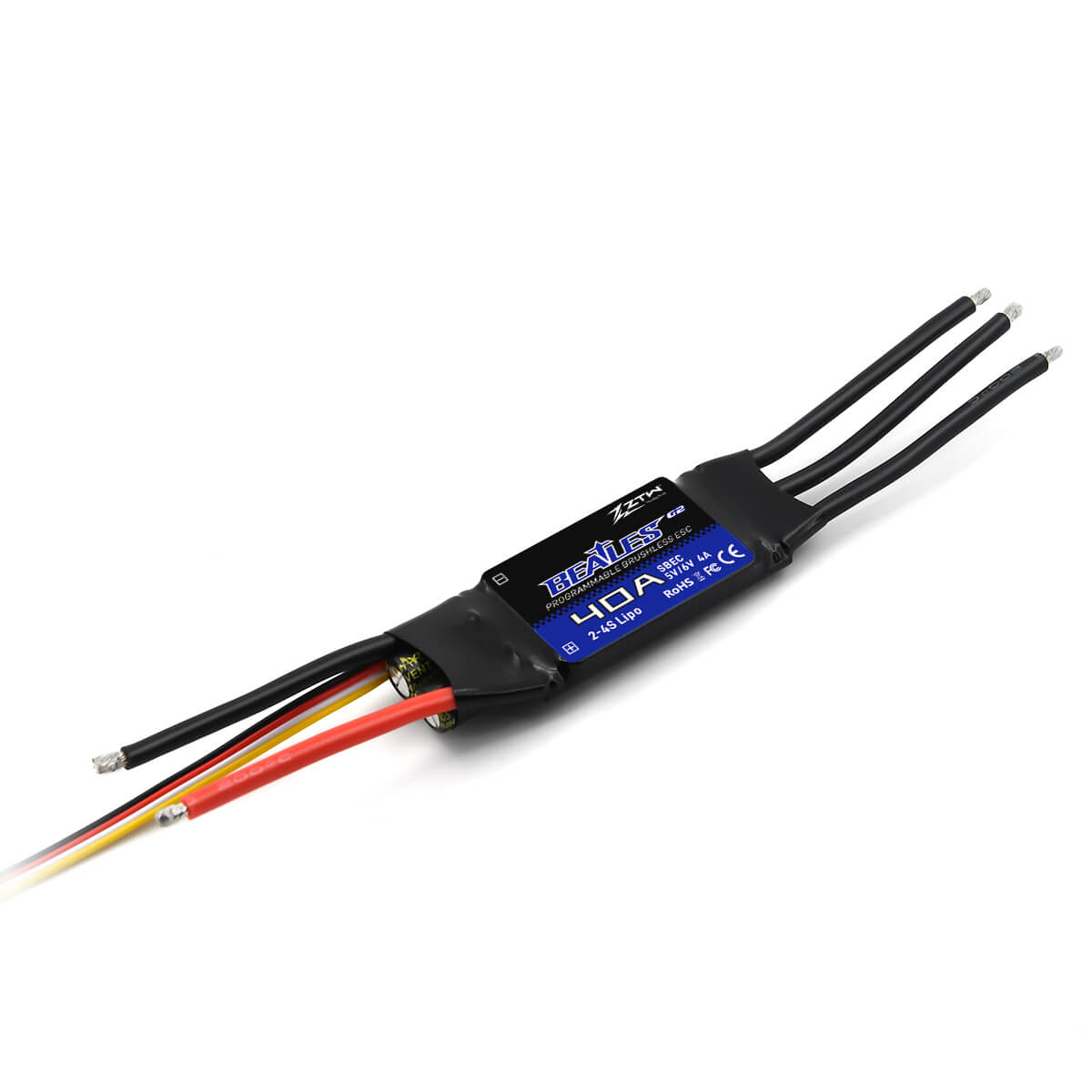 ZTW Beatles G2 40A ESC 2-4S SBEC For RC Airplane Fixed-wing