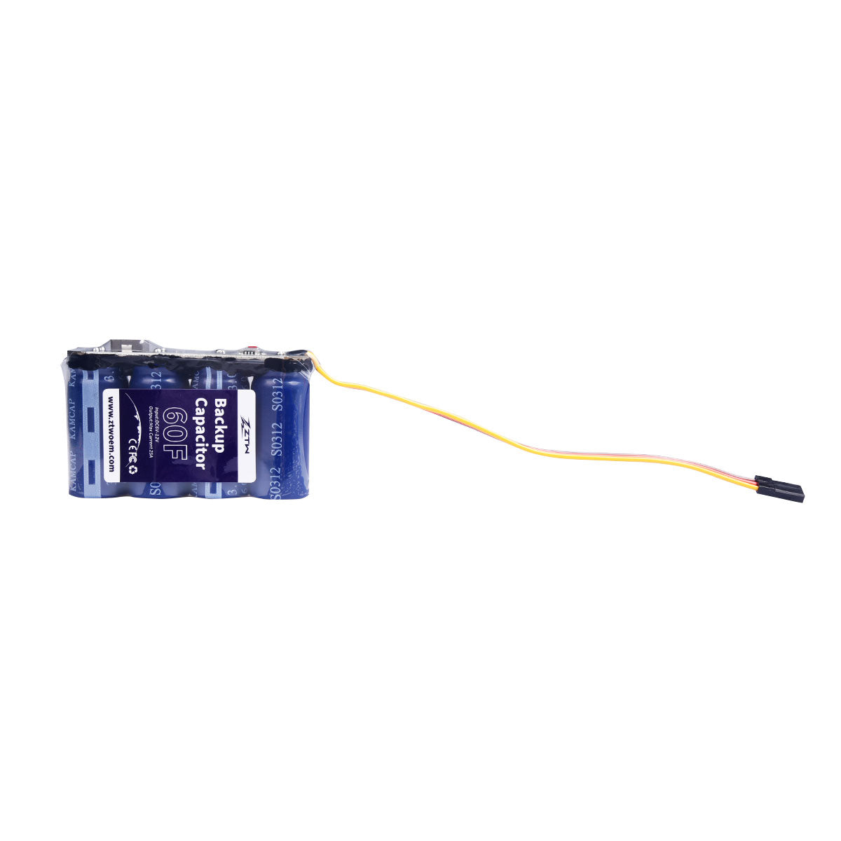 ZTW Power Capacitor Buffer BEC Backup 60F 6V/12V 25A For RC Helicopter