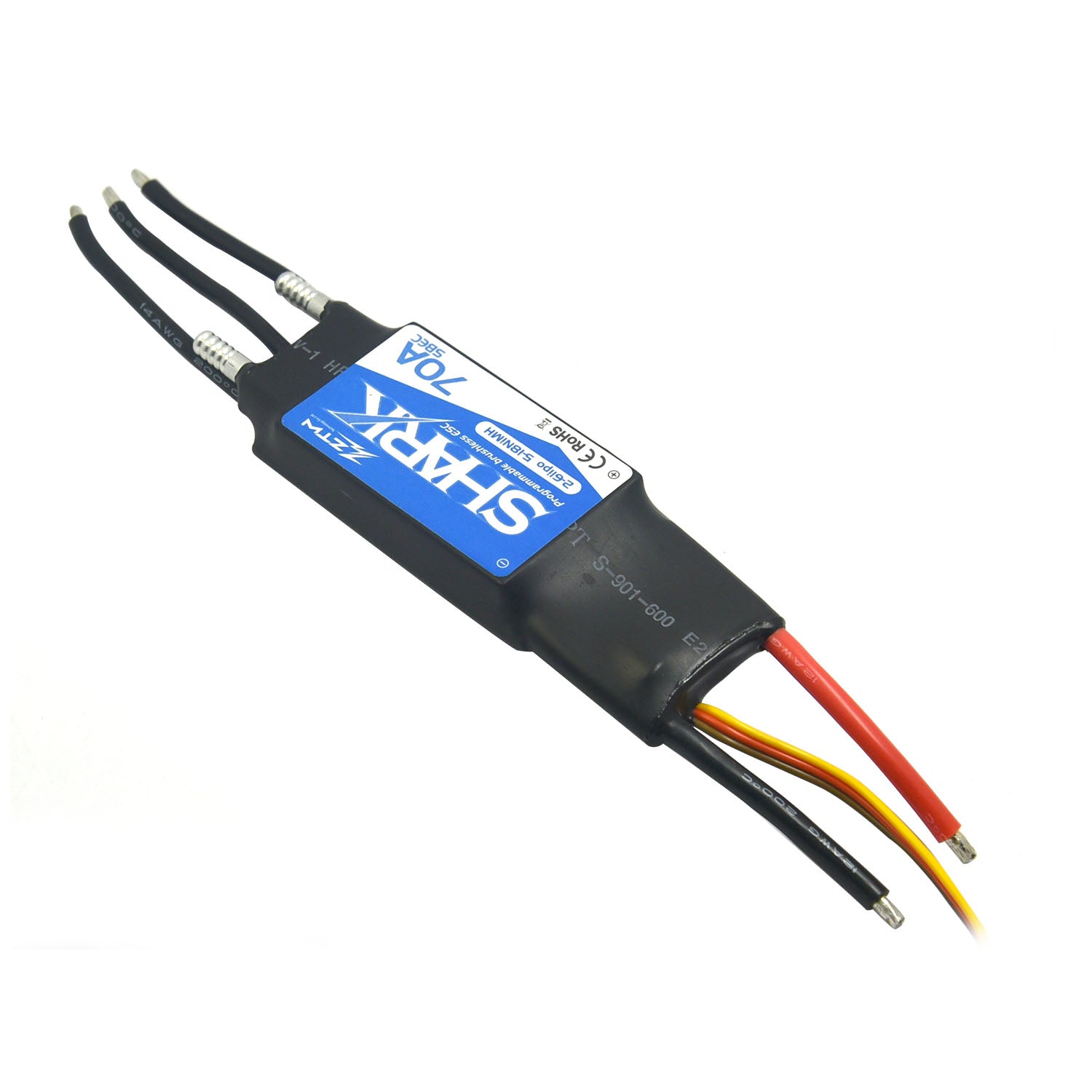ZTW Shark 70A ESC 2-6S For RC Boat