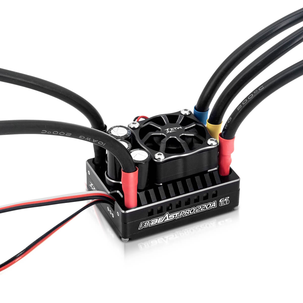 ZTW Beast PRO G2 220A ESC Turbo 2-4S For 1/8th RC Racing Car