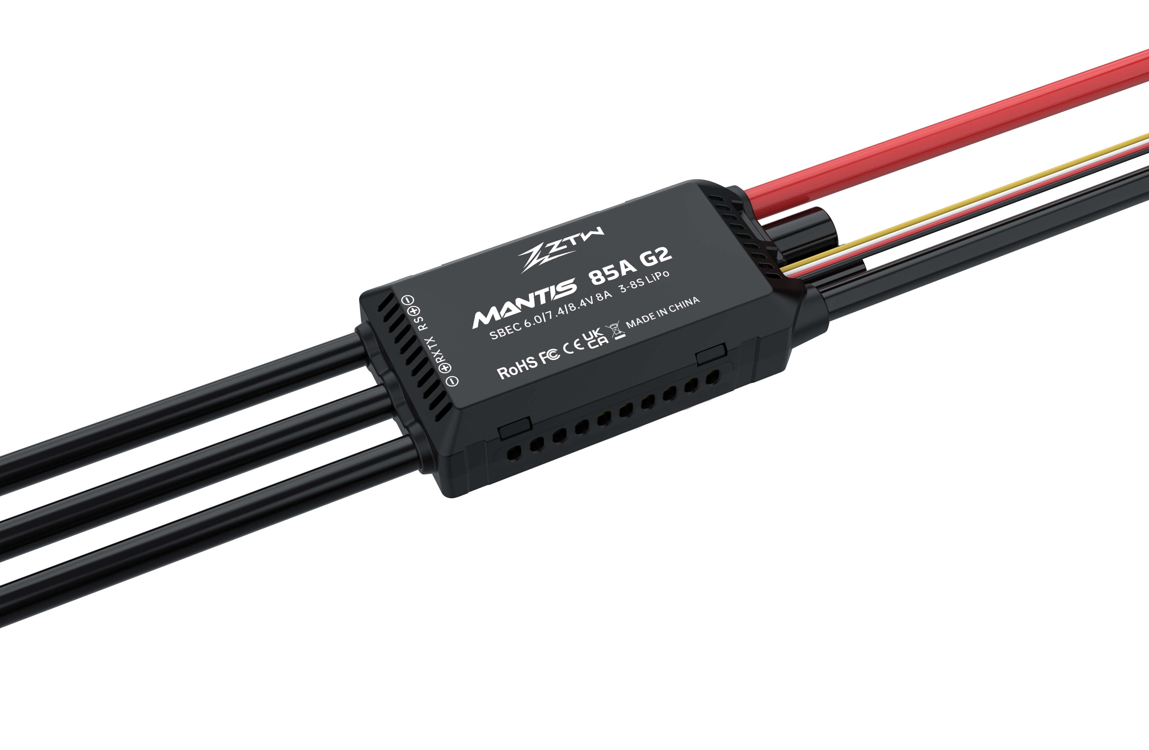 ZTW Mantis G2 85A ESC 3-8S SBEC For RC Airplane EDF