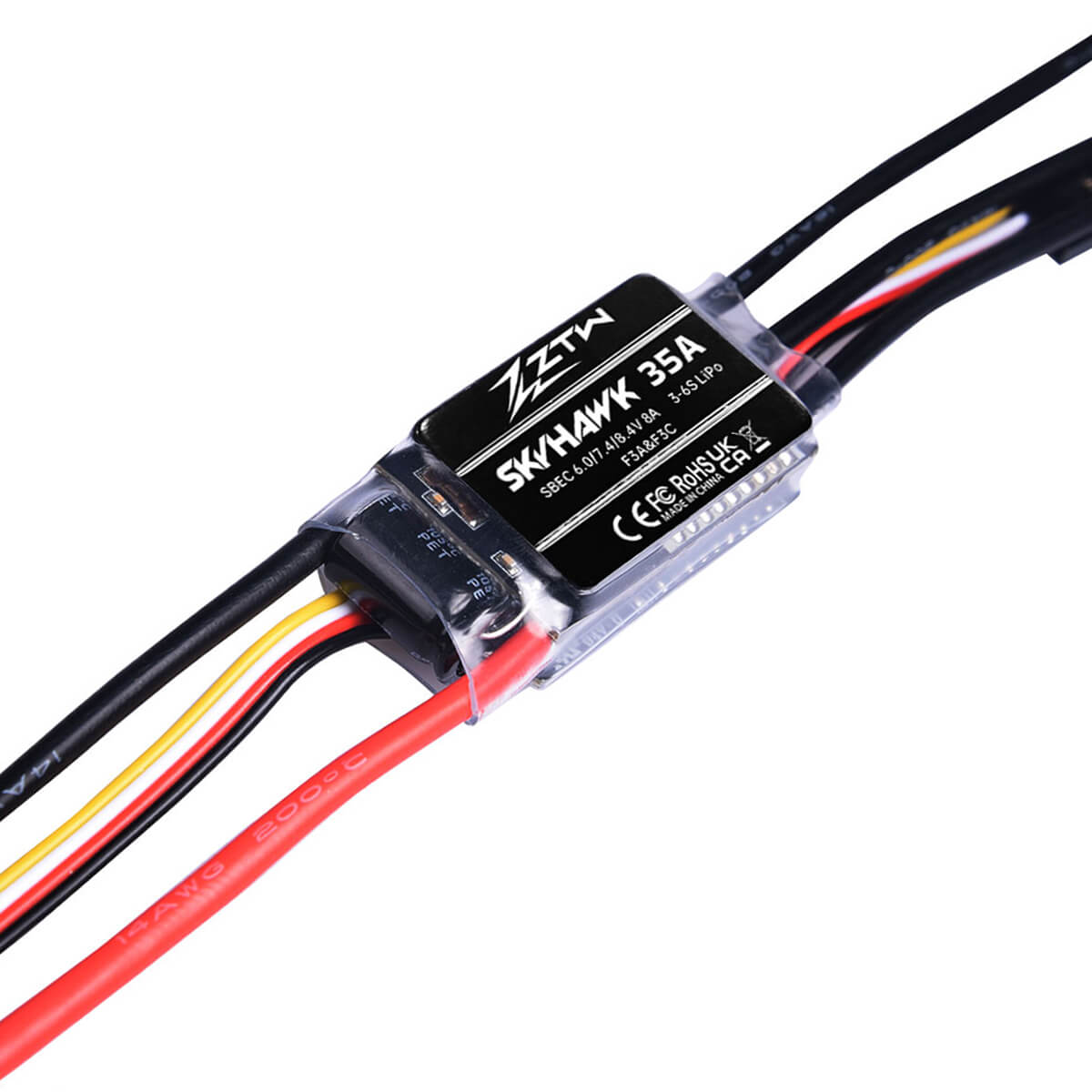 ZTW Skyhawk 35A ESC 3-6S SBEC For RC Helicopter