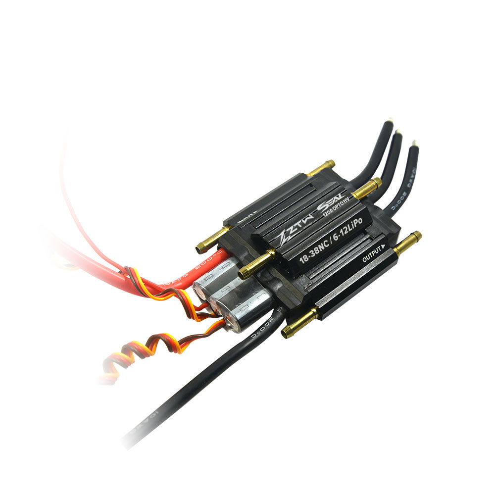 ZTW Seal 120A ESC HV 6-12S For RC Boat