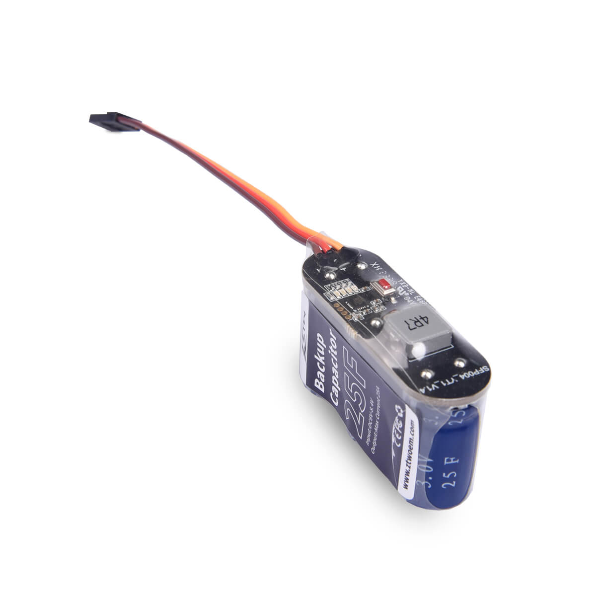 ZTW Power Capacitor Buffer BEC Backup 25F 6V/8.4V 25A For RC Helicopter