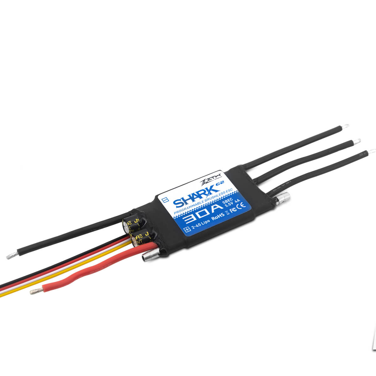 ZTW Shark G2 30A ESC 2-4S pour bateau RC 