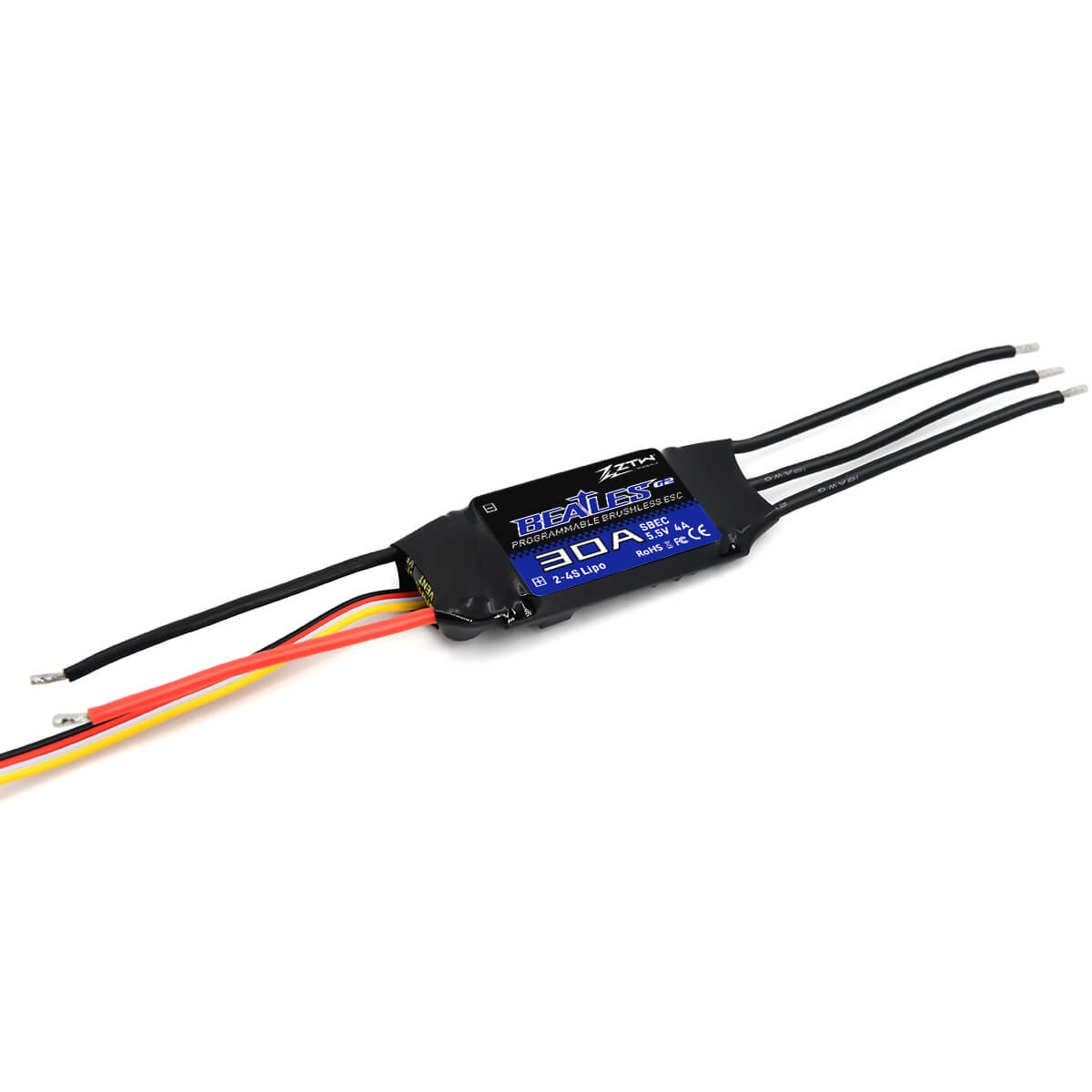 ZTW Beatles G2 30A ESC 2-4S SBEC pour avion RC à voilure fixe 