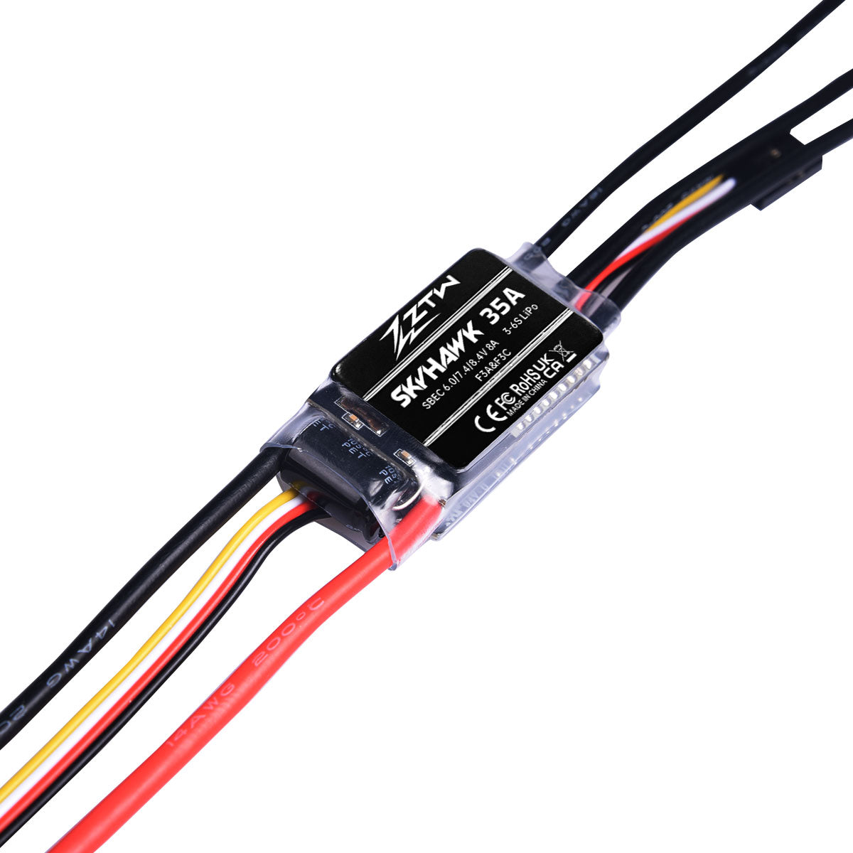 ZTW Skyhawk 35A ESC 3-6S SBEC For RC Helicopter