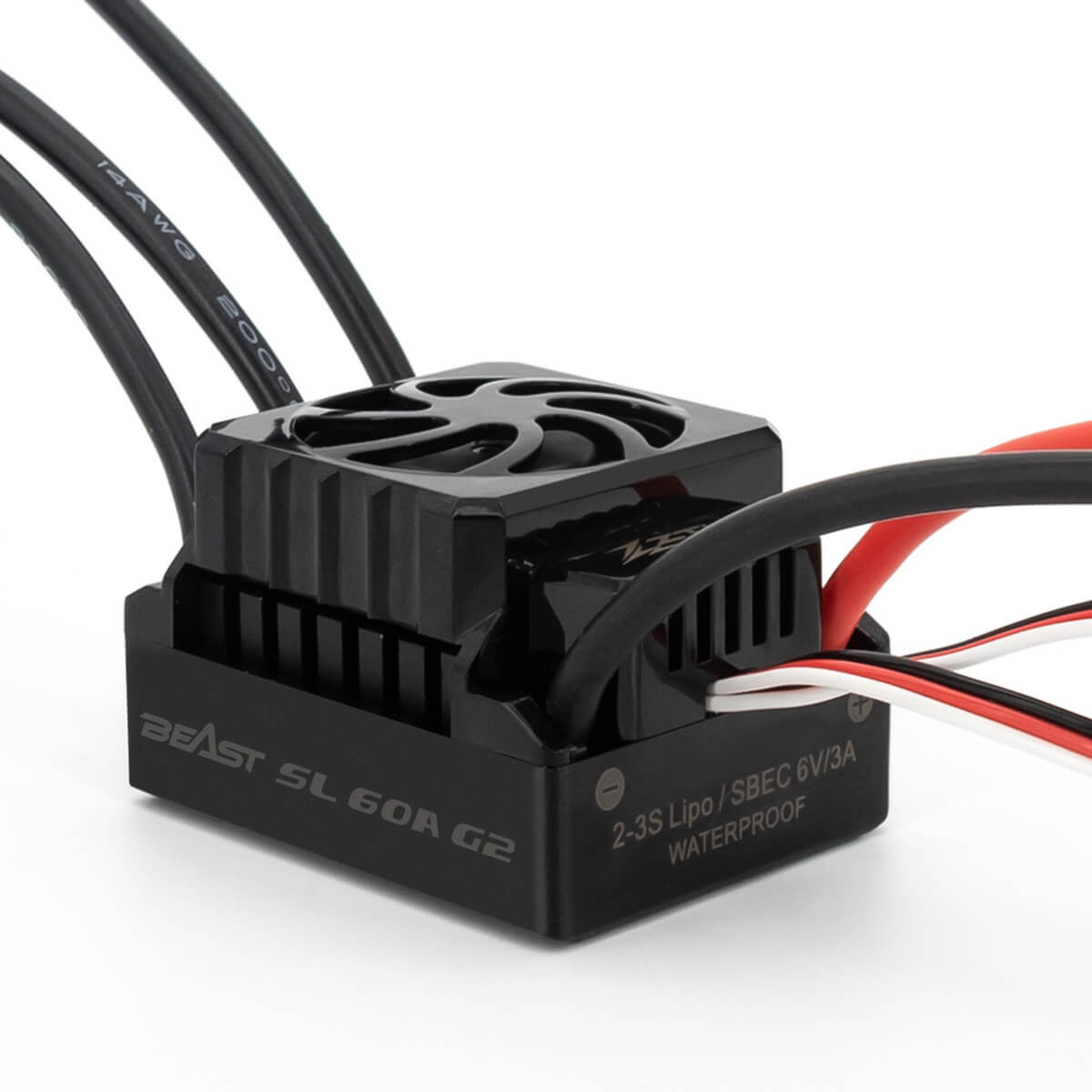 ZTW Beast G2 60A 2-3S ESC Sensorlos für 1/10 RC Car RTR