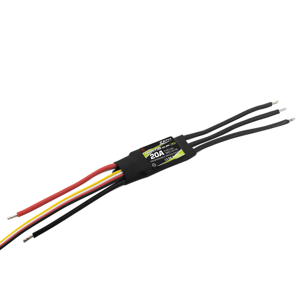 ZTW Mantis Slim G2 20A ESC 2-4S SBEC For RC Airplane F3P 3D Flying