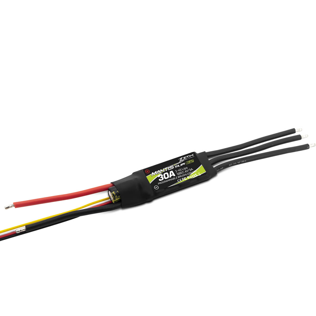 ZTW Mantis Slim G2 30A ESC 2-4S SBEC pour avion RC F3P vol 3D 