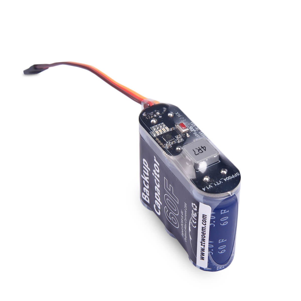 ZTW Power Capacitor Buffer BEC Backup 60F 6V/8.4V 25A For RC Helicopter