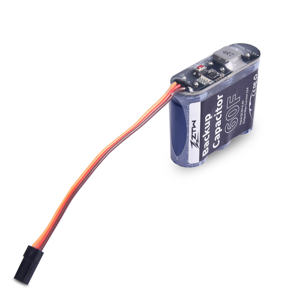 ZTW Power Capacitor Buffer BEC Backup 60F 6V/8.4V 25A For RC Helicopter