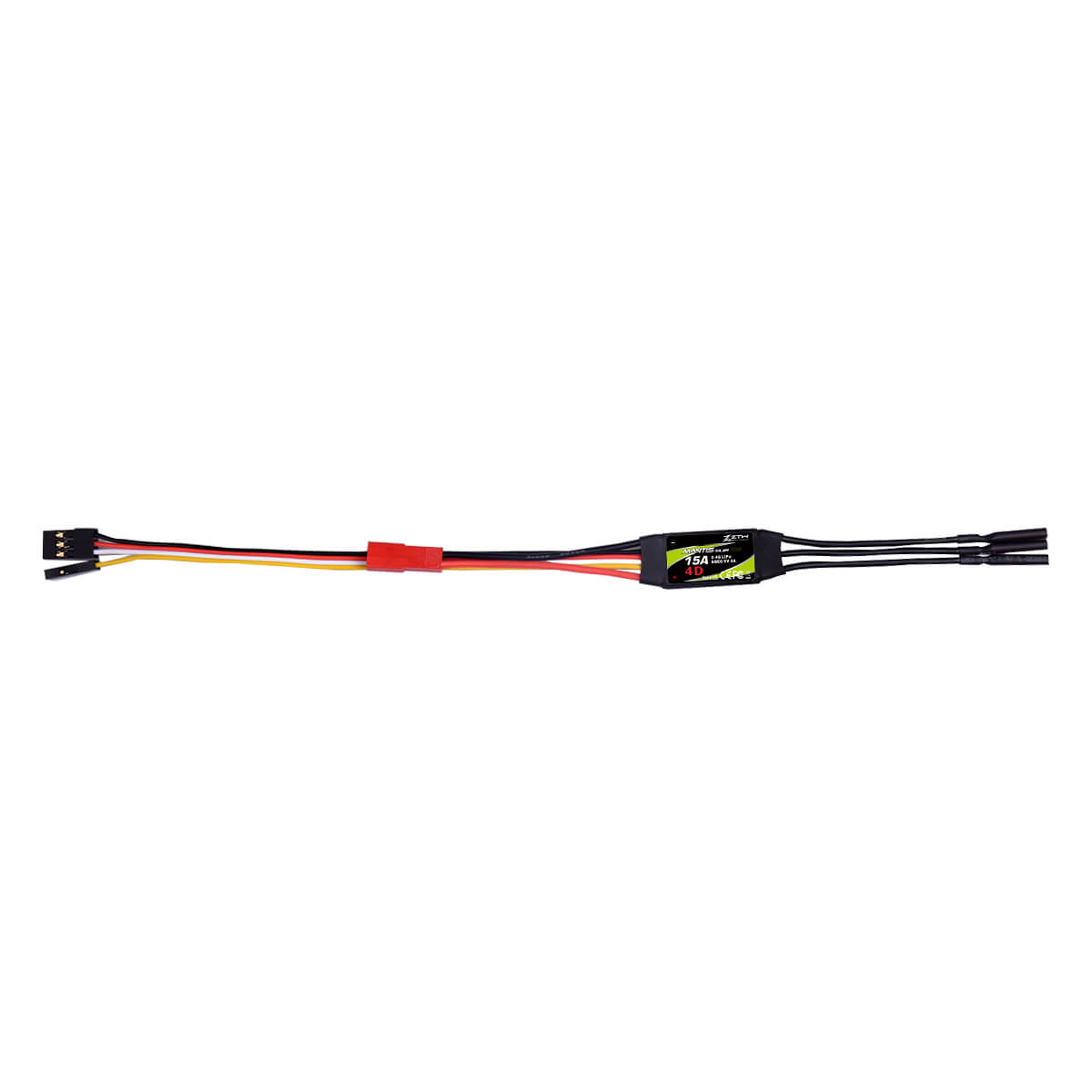 ZTW Mantis Slim G2 15A ESC 2-4S SBEC pour avion RC F3P 3D/4D volant 