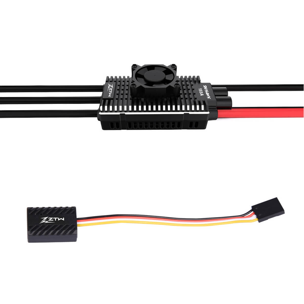 ZTW Skyhawk 155A ESC 3-8S SBEC pour hélicoptère RC 