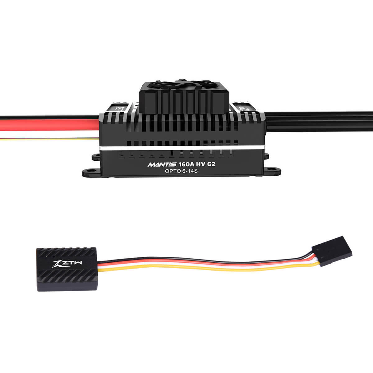 ZTW Mantis G2 160A ESC HV 6-14S OPTO pour avion RC EDF 