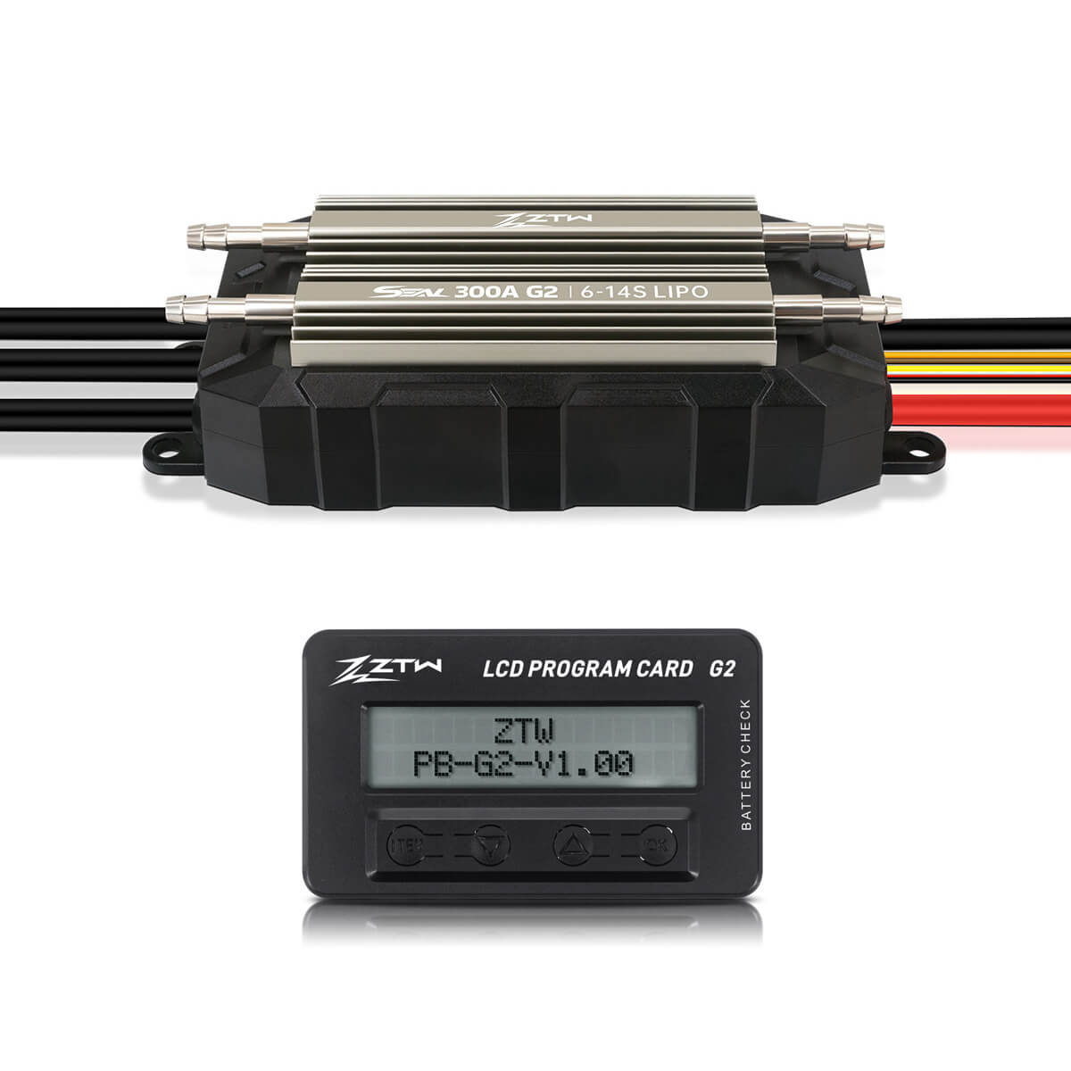 ZTW Seal G2 300A ESC HV 6-14S For RC Boat